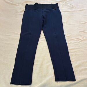 Calvin Klein Dark Blue Women's Power Stretch Pull On Pants